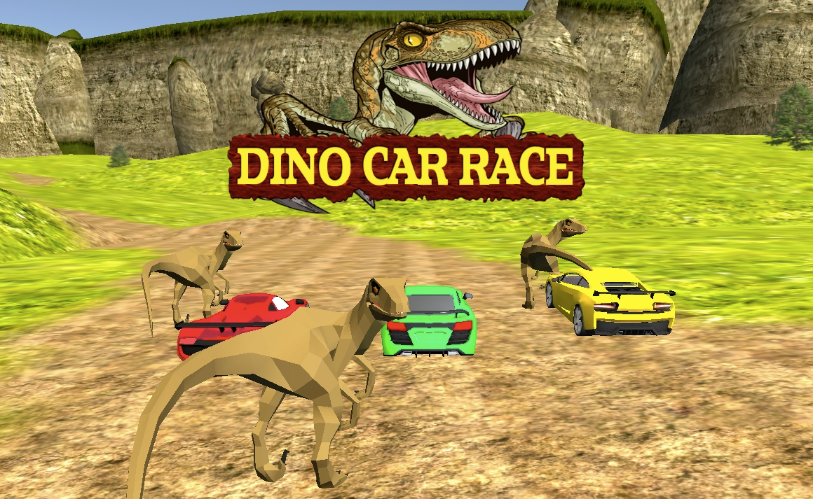 Dino Car Race - Play Dino Car Race On Slope Game