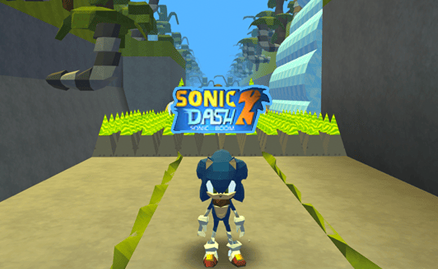 Kogama: Sonic Dash 2 - Play Kogama: Sonic Dash 2 On Slope Game